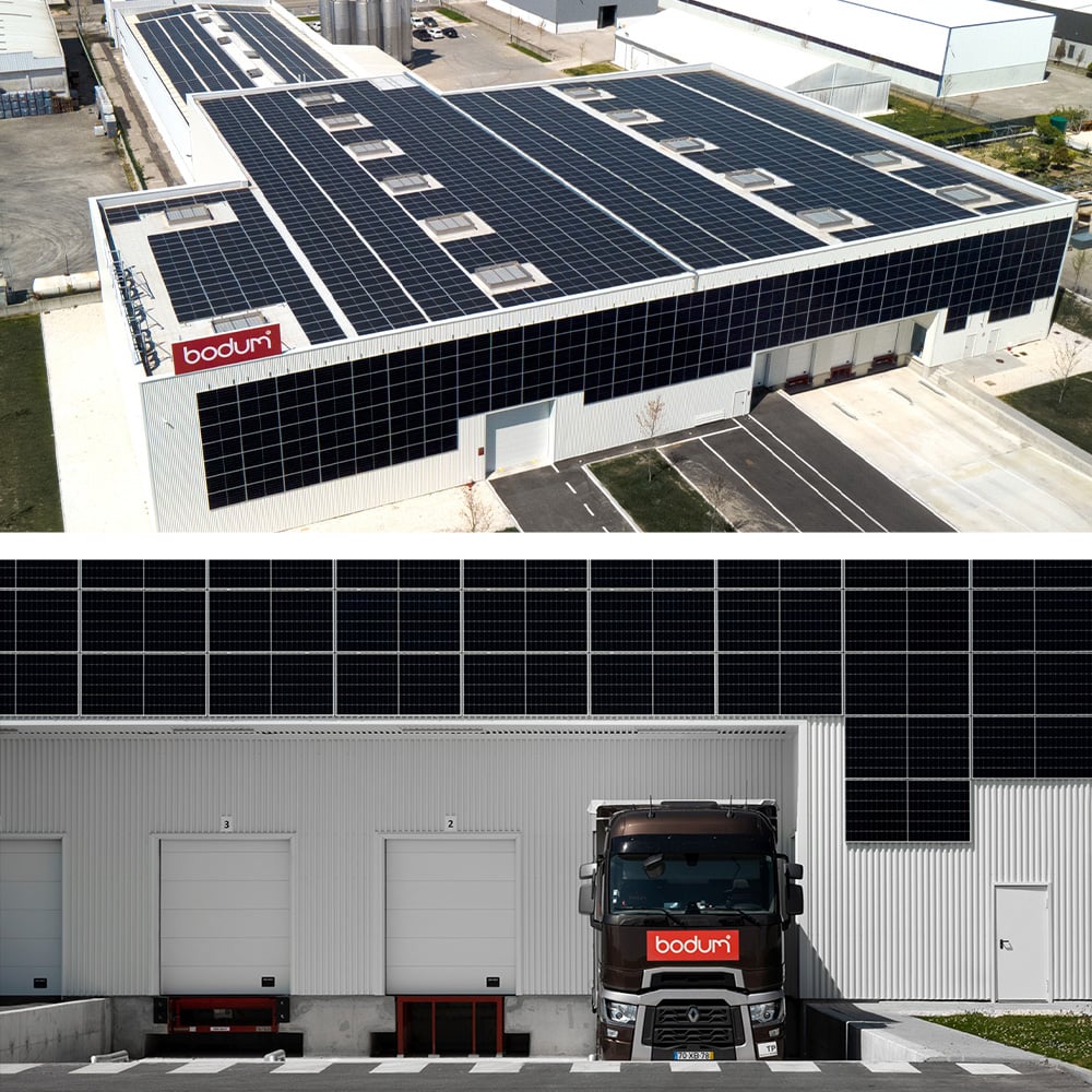Solar Panels in Bodum's Aveiro Factory 